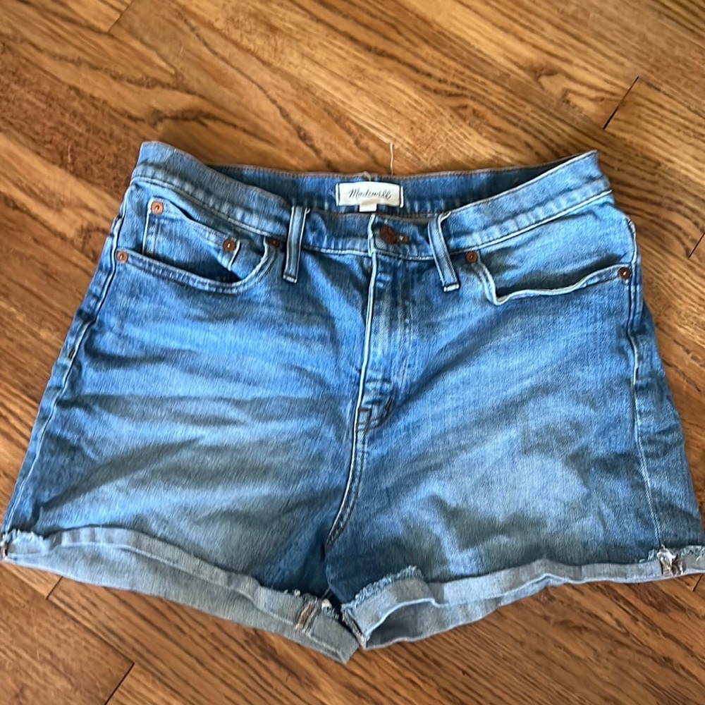 Madewell High-Rise Denim Shorts